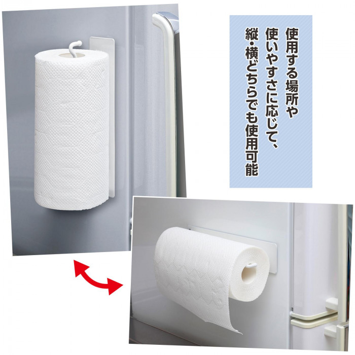 使用する場所や使いやすさに応じて、縦・横どちらでも使用可能