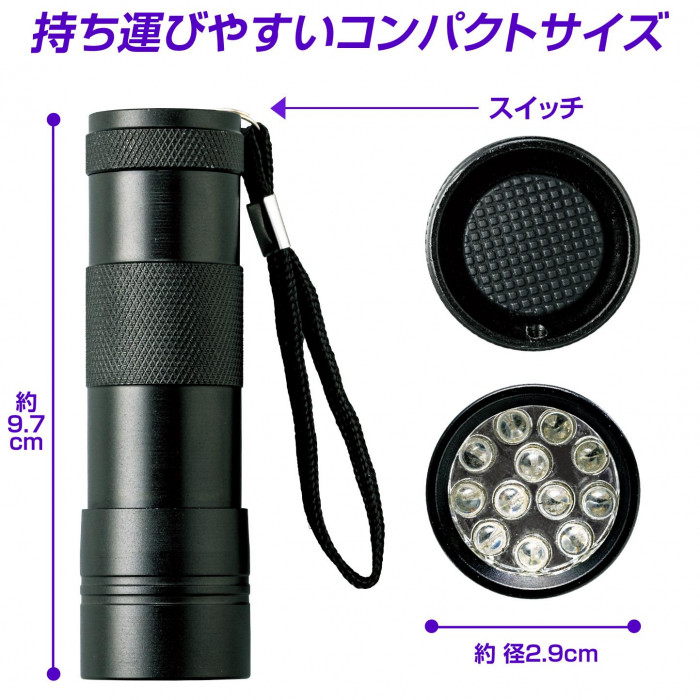 持ち運びやすいコンパクトサイズ