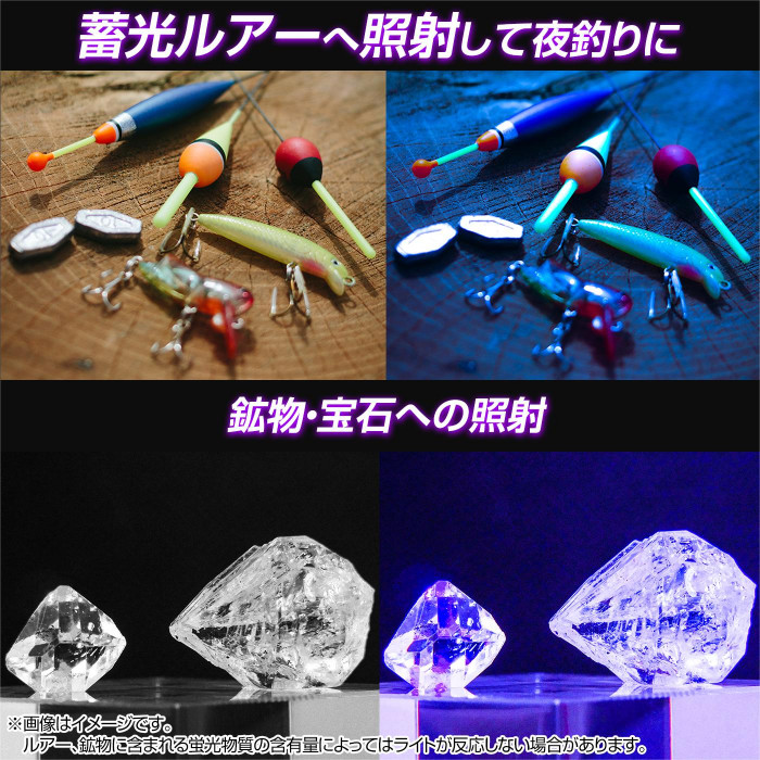 鉱物・宝石への照射
