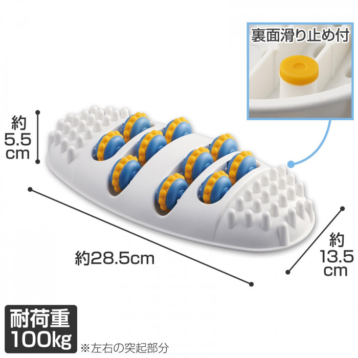 サイズ　裏面滑り止め付　耐荷重100kg