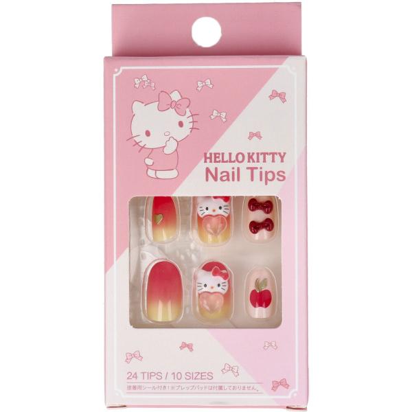 ハローキティ ネイルチップ 24枚入
