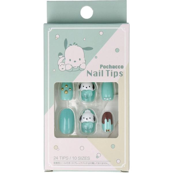 ポチャッコ ネイルチップ 24枚入