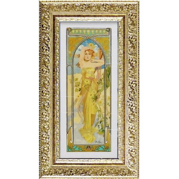 ART FRAMES アルフォンス ミュシャ 昼の輝き　AM-07512