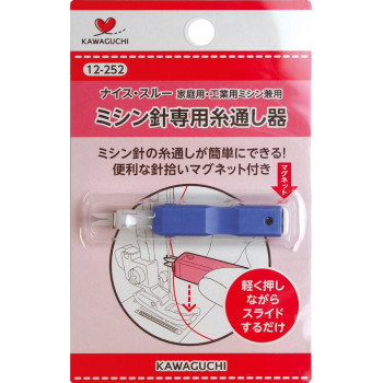 KAWAGUCHI(カワグチ)　ナイス・スルー　ミシン針専用糸通し器　家庭用・工業用兼用　12-252