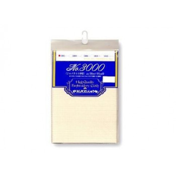 オリムパス STITCH CLOTH　No.3000ジャバクロス中目　ベージュ　カットクロス(約91×50cm) 1001