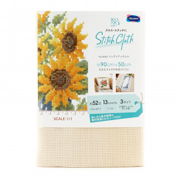 オリムパス STITCH CLOTH　クロス・ステッチ用  No.8300 インディアンクロス ベージュ 1001
