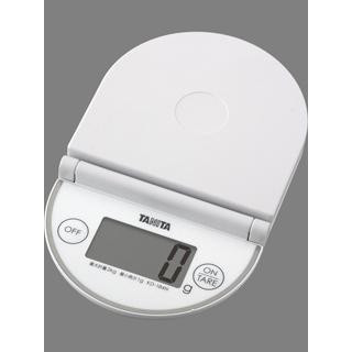タニタ　デジタルクッキングスケール　ホワイト　KD184NWH
