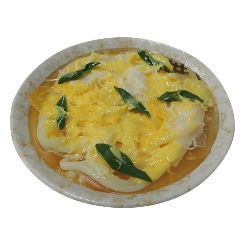 日本職人が作る  食品サンプル　玉子とじうどん　IP-430