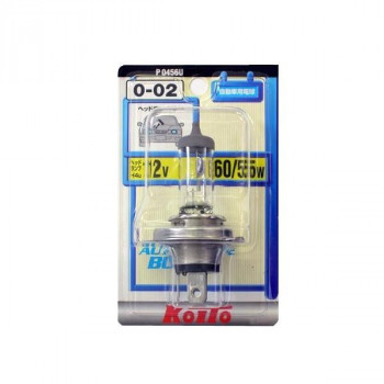 KOITO　ノーマルハロゲンバルブ0-02　H4U　12V60/55W　クリア　P0456U
