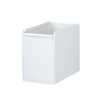 Slim Storage スリムストレージ　ストッカーユニット　ミディ分別ボトルユニット　ホワイト 255BL