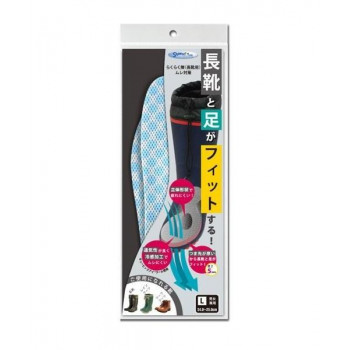 らくらく隊(長靴用)ムレ対策インソール　男女兼用　1足(2枚入)　L(25.5～26.5cm)