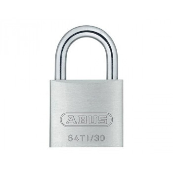 ABUS(アバス)　TITALIUM南京錠 30mm 3本キー BP64TI30KD 00721287