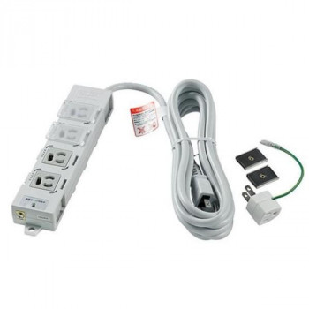 ELPA(エルパ)　カバー付事務所向けタップ 耐雷サージ機能付 4個口 3m　OAT-JPC43SB　1777600