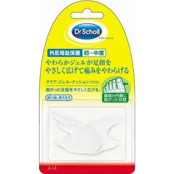 Dr.Scholl　ドクターショール　クリア・ジェル・クッション　(スリム) 　トー・セパレーター　3個入