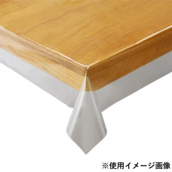川島織物セルコン　透明ビニルクロス　テーブルクロス　130×170cm　JJ1029