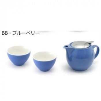 ユニバーサルポット　ギフトセット　(ユニバーサルティーポット3人用+ティーカップワイド×2)　ZG-001　BB