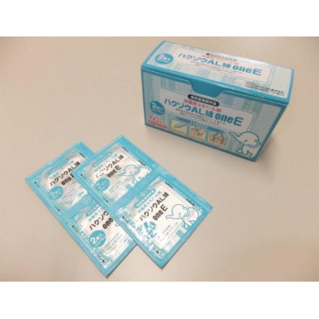 指定医薬部外品　消毒用エタノール綿　ハクゾウAL綿oneE(個包装タイプ)　2枚入×60包入