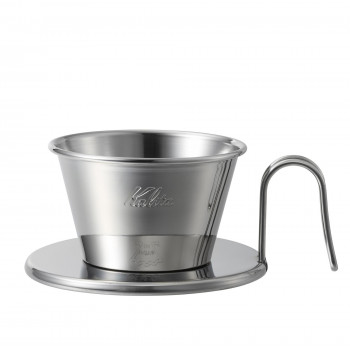 Kalita(カリタ)　TSUBAME＆Kalita　ステンレス製コーヒードリッパー　WDS-155　04103