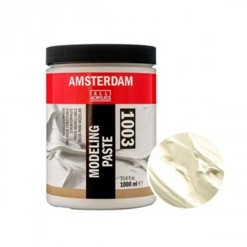 AMSTERDAM アムステルダム　アクリリックメディウム　下地剤　モデリングペースト　1003　1000ml　T2419-3003　403700