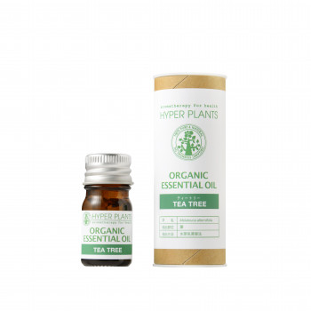 HYPER PLANTS　ハイパープランツ　オーガニックエッセンシャルオイル　ティートリー　5ml　HE0009