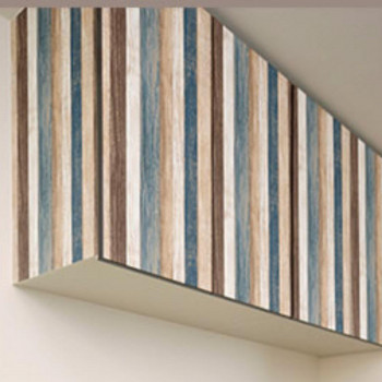 DECO SHEET 貼ってはがせる装飾シート　40cm×100cm　スクラップウッド柄　DEC-06　B・ブルー
