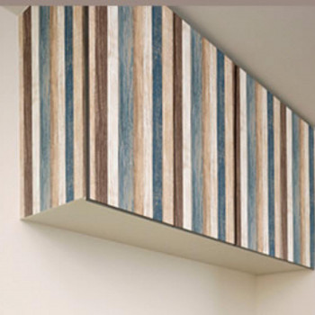 DECO SHEET 貼ってはがせる装飾シート　40cm×200cm　スクラップウッド柄　DEC-06　B・ブルー
