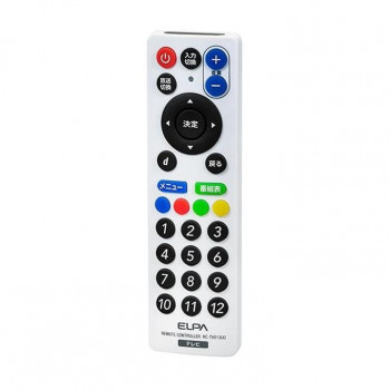 ELPA　スリムテレビリモコン　RC-TV013UD