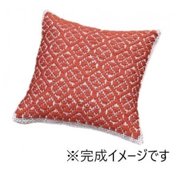 オリムパス ハリノヲト(植木友子) こぎんキット ピンクッション 四つ葉つなぎ　赤れんが・62