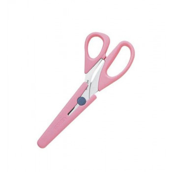 クロバー　ステンレスはさみ「キャポ」　210(21cm)　ピンク　36-653