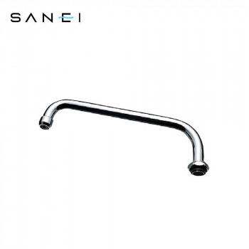 三栄水栓 SANEI 腰高上向パイプ 水栓用品 パイプ外径19mm PA23J-61X-19