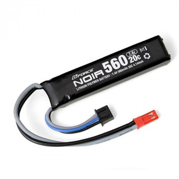 G-FORCE　ジーフォース　Noir LiPo 7.4V 560mAh　ハンドガン用 GFG901