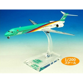 JAL/日本航空 JAS MD-90 4号機 ダイキャストモデル　1/200スケール　BJE3037
