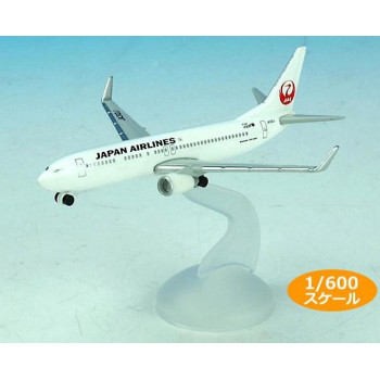 JAL/日本航空 JAL B737-800 ダイキャストモデル　1/600スケール　BJS1005