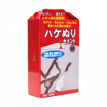日本ミラコン ハケぬりセメント 灰色 300g MHS-02