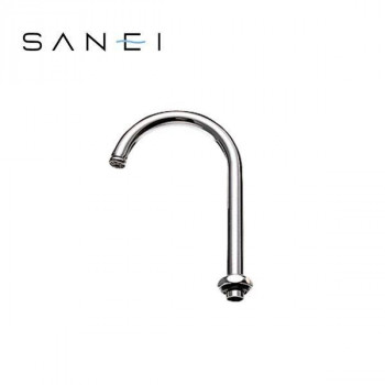 三栄水栓 SANEI 水栓用品 横形ツル首パイプ PA26J-60X-16