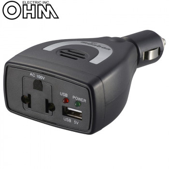 OHM monban 車載用 ACインバーター 60W OSE-DA060U05-K