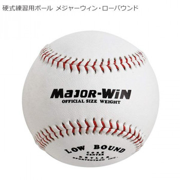 硬式練習用ボール メジャーウィン・ローバウンド BB78-41L