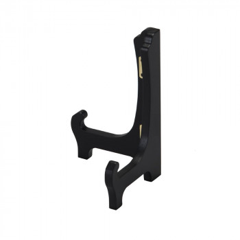 皿立 木製皿立 6号 黒 32N06001701
