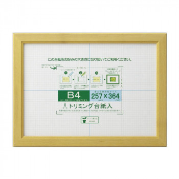 OA額 OAカノエ B4 ナチュラル 33J635D6200