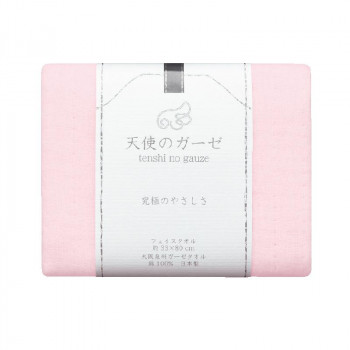 日繊商工 天使のガーゼ(tenshi no gauze) フェイスタオル TE-1001 ピンク