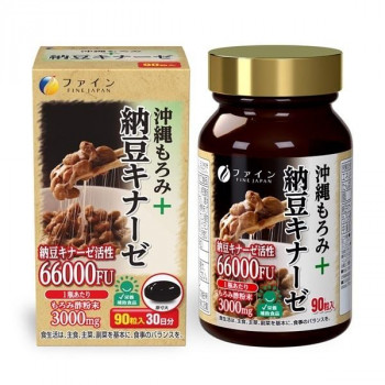 ファイン 沖縄もろみ+納豆キナーゼ 40.5g(450mg×90粒)