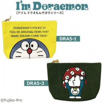 ドラえもん サガラ刺繍ポーチ　DRA5-1