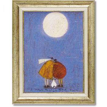 ユーパワー Sam Toft サム トフト アートフレーム 「月夜のふたり」 ST-08008