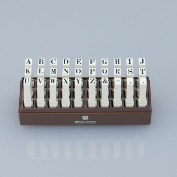 エンドレススタンプ 英字セット(明朝体) 30本セット 2号 EN-E2