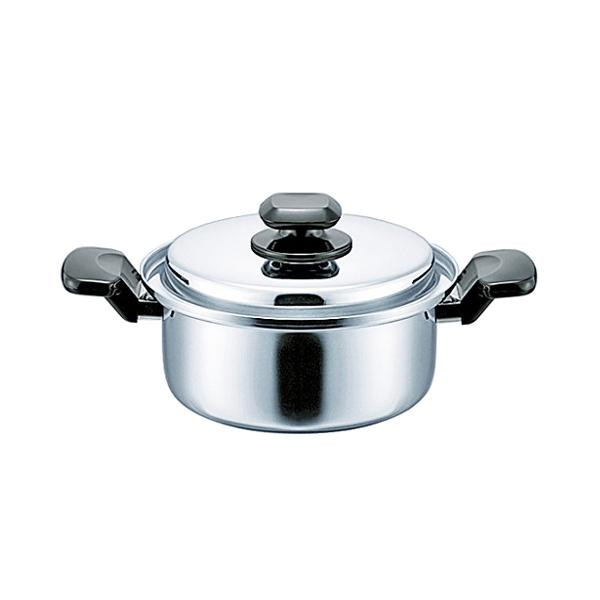 ヘルシークック 両手鍋 18cm HC-18W 0101218