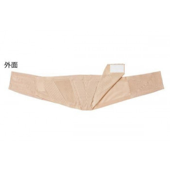 竹虎 腰部ベルト ランバックスリム ベージュ L 033964