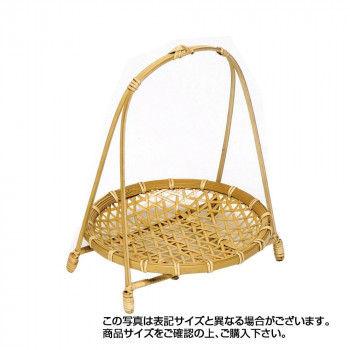 萬洋 麻の葉丸皿ワンタッチ柄付(小) 21-276S