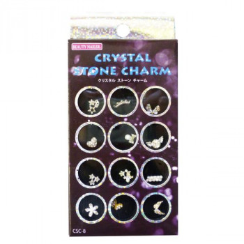 ビューティーネイラー クリスタル ストーン チャーム CSC-8