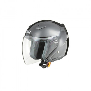 リード工業 STRAX ジェットヘルメット ブラック Lサイズ SJ-8