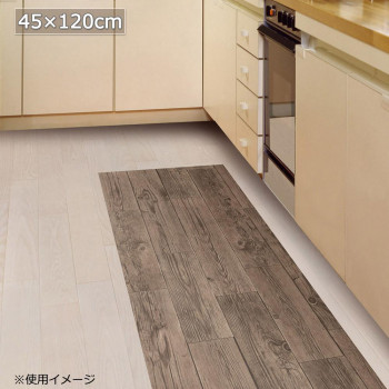 貼ってはがせる! リノベシート アンティーク木 45cm×120cm ブラウン(BR) REN-03